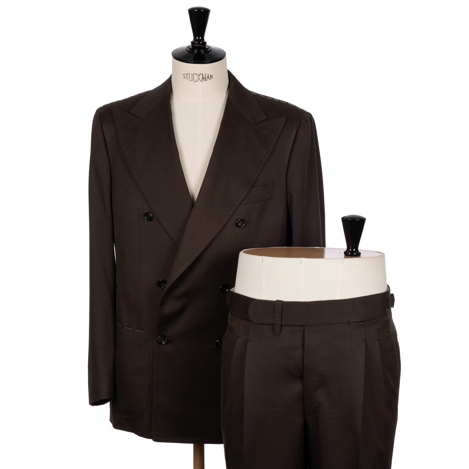 Double-Breasted Suit "Lusso Sportivo" made of Cotton, Wool and Cashmere - pure handwork